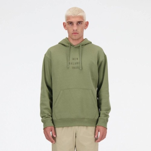 Bluza New Balance z kapturem Graphic Hoodie M MT41517DEK L