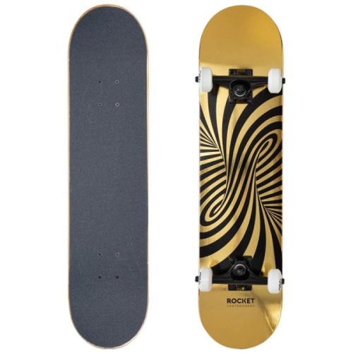 Deskorolka Rocket Twisted Foli Gold 7.5" RKT-COM-1555 N/A