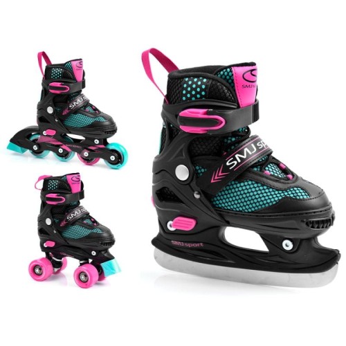 Rolki SMJ sport 3w1 Jr BS-616TP 27-30