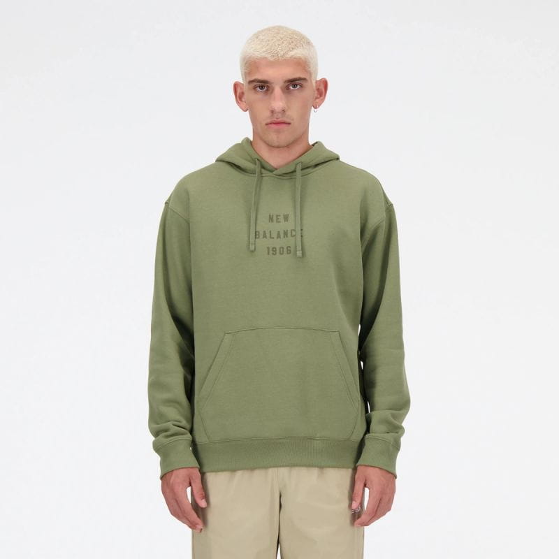 Bluza New Balance z kapturem Graphic Hoodie M MT41517DEK M
