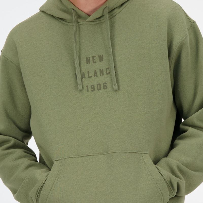 Bluza New Balance z kapturem Graphic Hoodie M MT41517DEK L