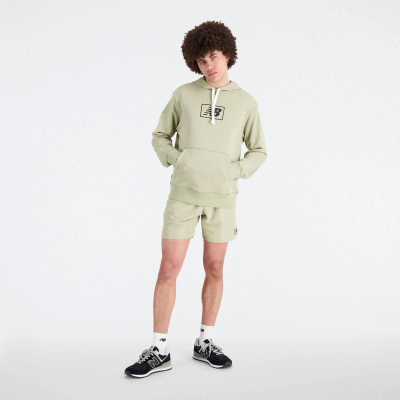 Bluza z kapturem New Balance Essentials Hoodie M MT33508FUG S
