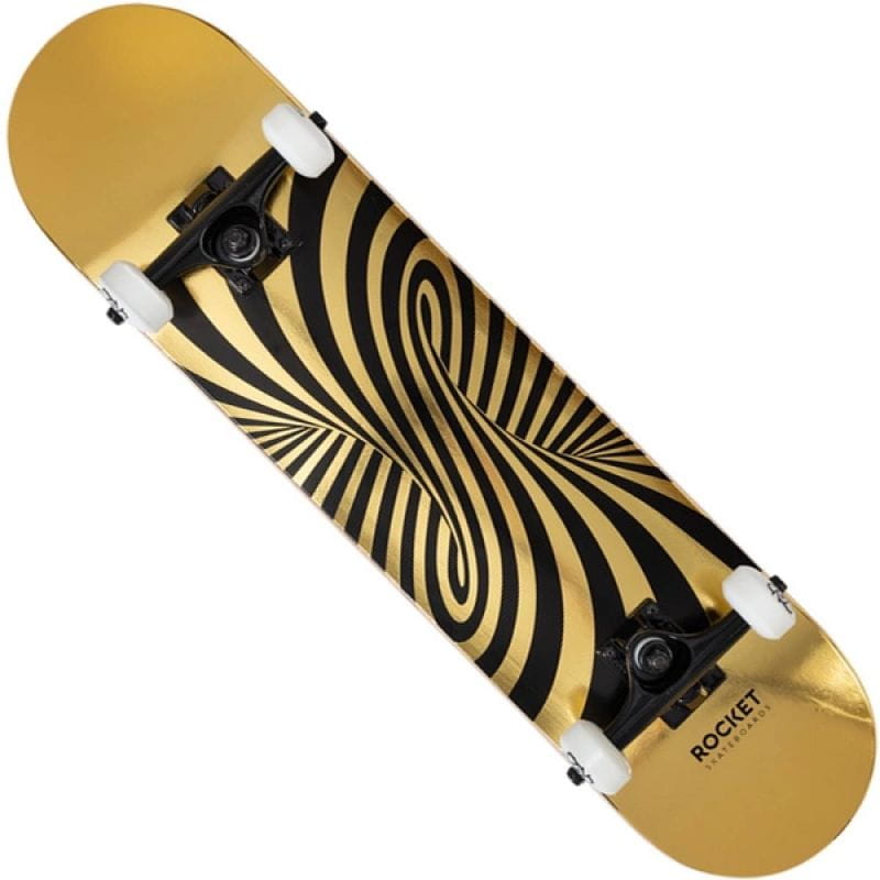 Deskorolka Rocket Twisted Foli Gold 7.5" RKT-COM-1555 N/A