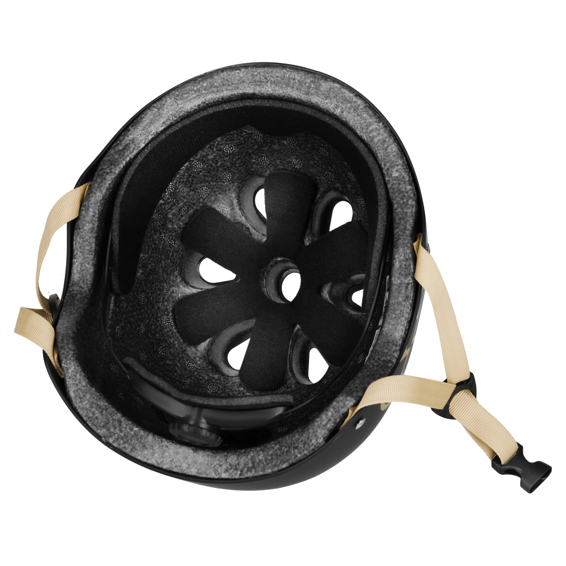 MTW001-1 KASK CZARNO-BEŻOWY ROZM. S(52-56CM) NILS EXTREME
