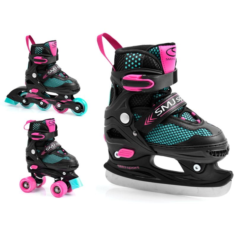 Rolki SMJ sport 3w1 Jr BS-616TP 35-38