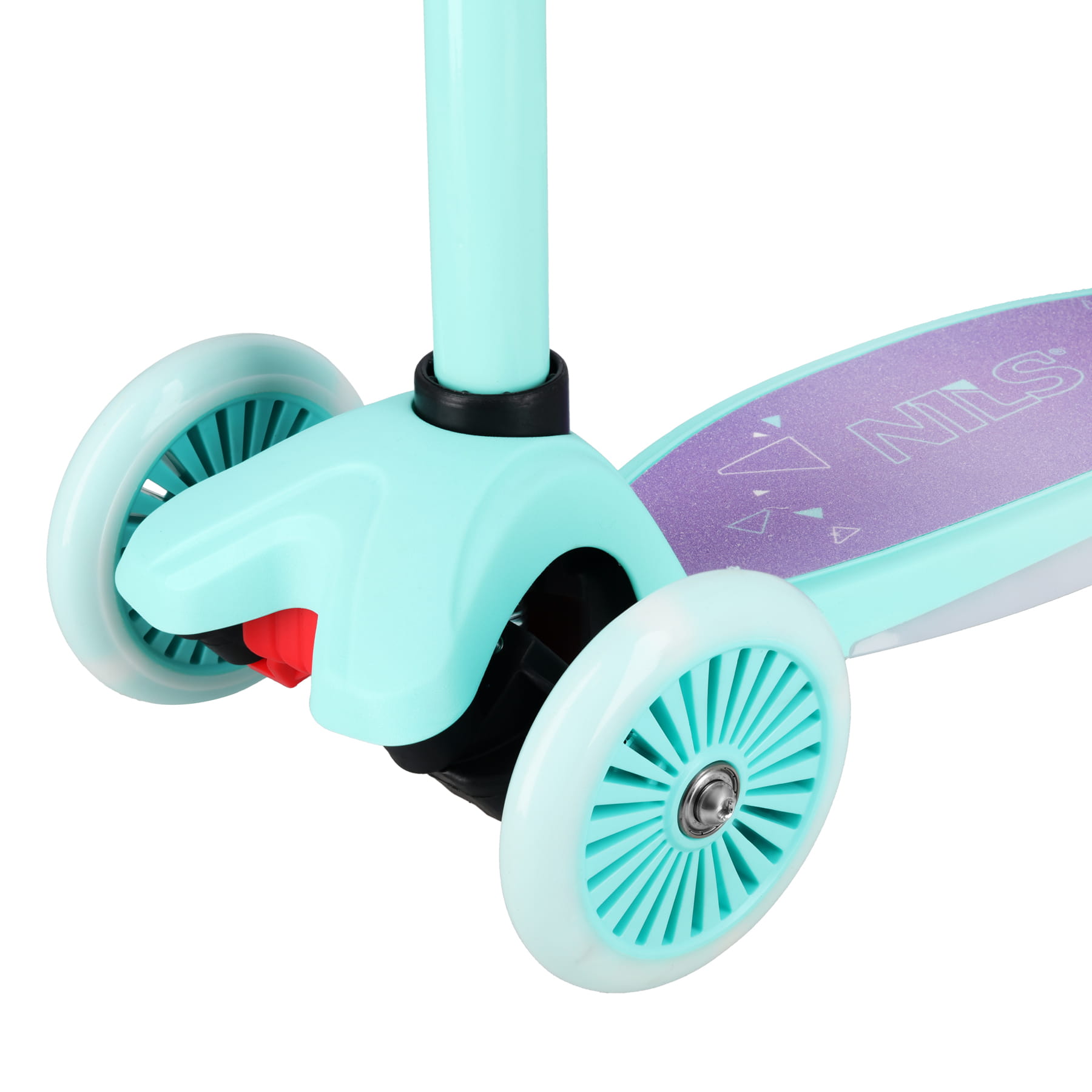 HLB1310 LED HULAJNOGA DZIECIĘCA FIOLETOWA NILS FUN