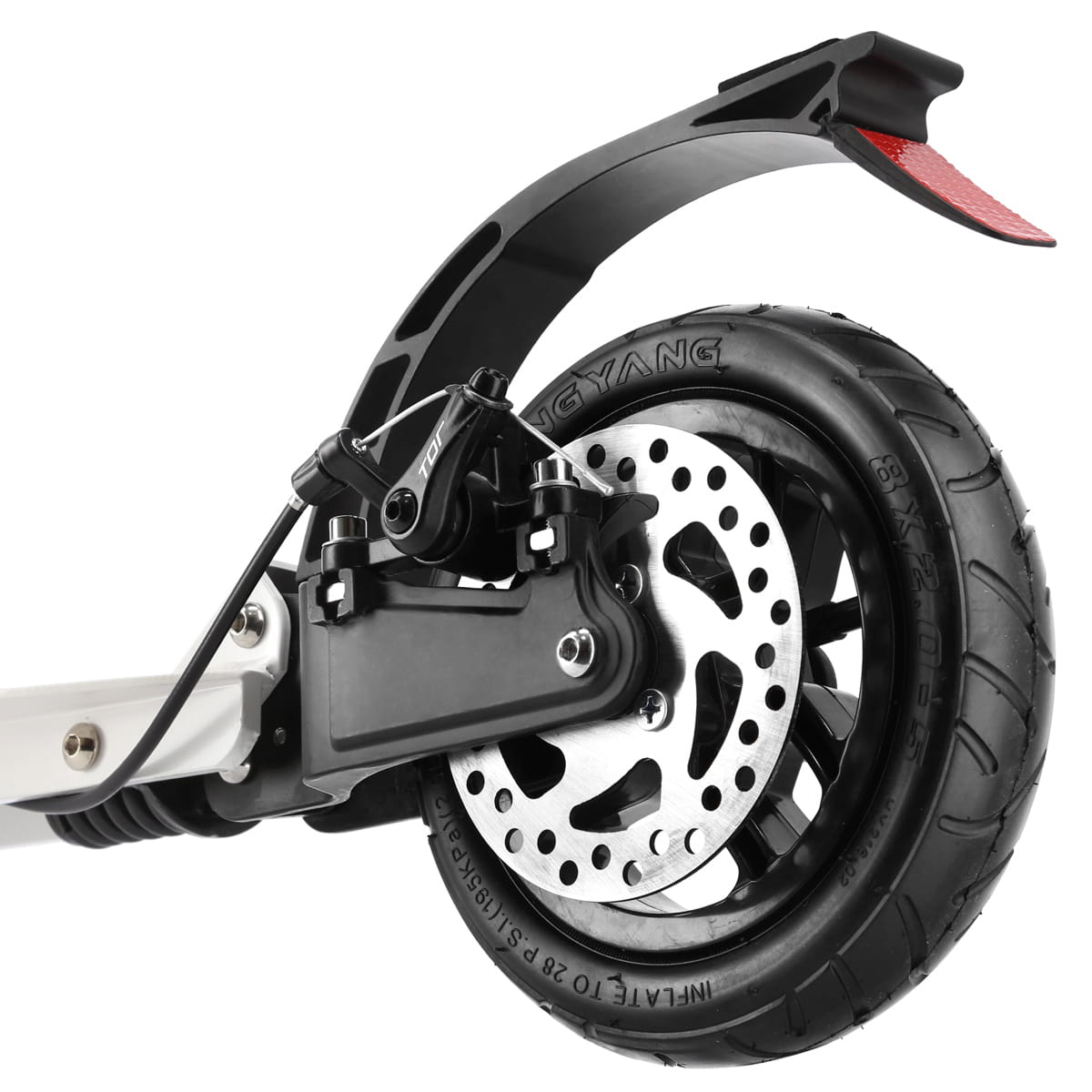 HM208T WHITE HULAJNOGA Z HAMULCEM TARCZOWYM NILS EXTREME